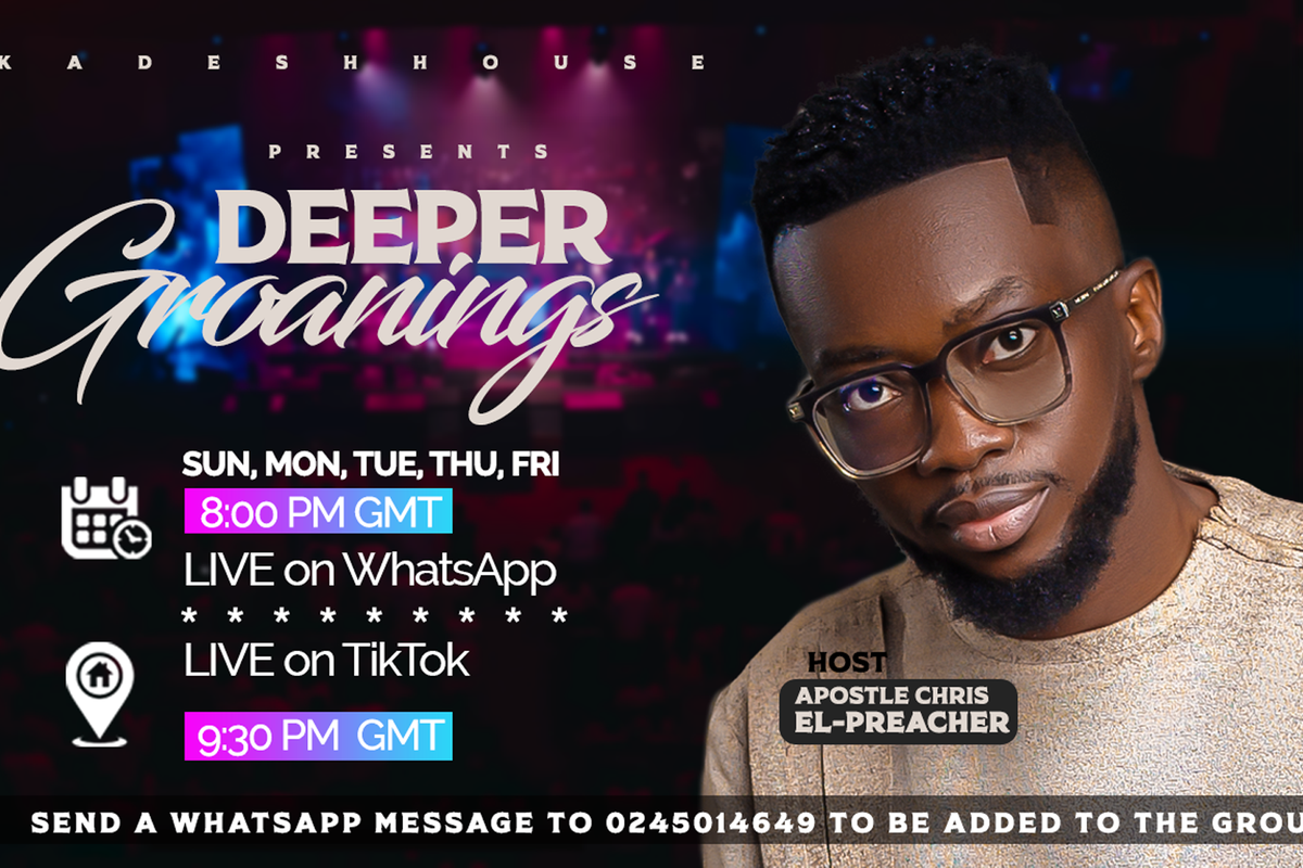 Kadesh House Presents Deeper Groanings